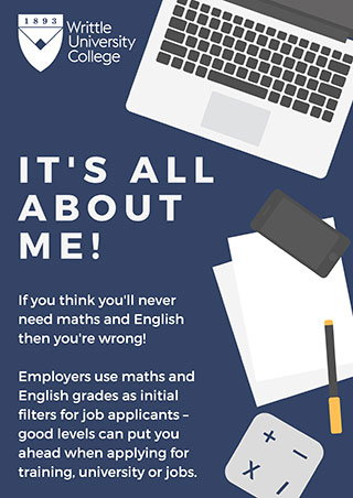 All about me - english and maths poster 2